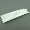 White 1 Inch (25.4mm) T-Molding