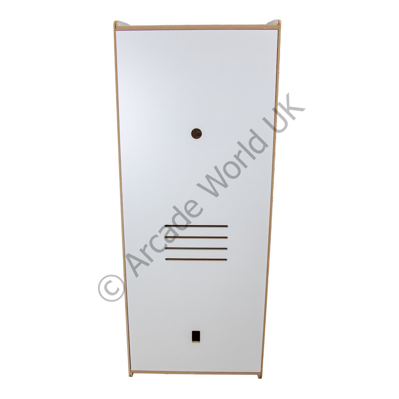 2 Player 3/4 Scale Upright Arcade Cabinet Flat Pack Kit - White