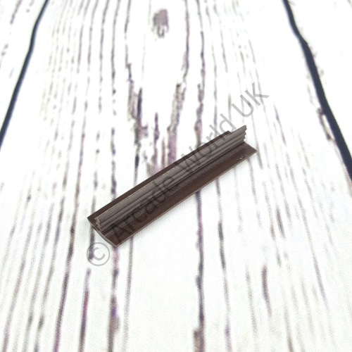 Dark Brown 1/2 Inch (12.7mm) T-Molding