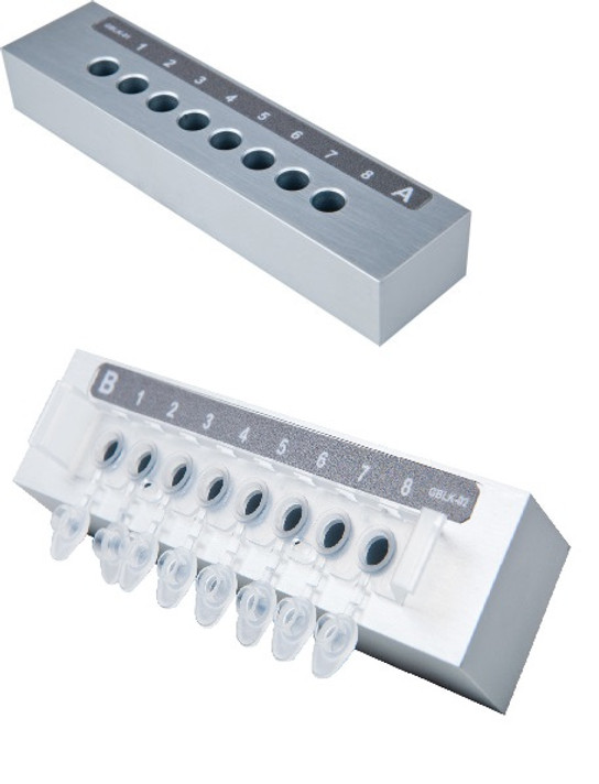 dual pack of 8-well strip holders