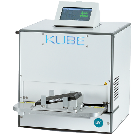 KUBE automated plate sealer