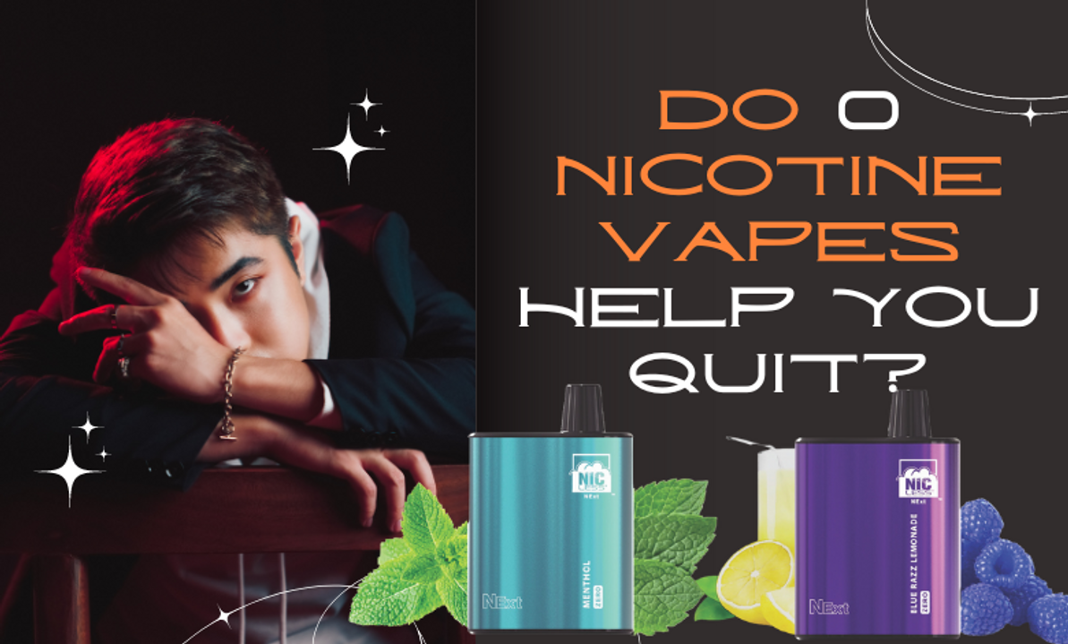 Do 0 nicotine vapes help you quit?