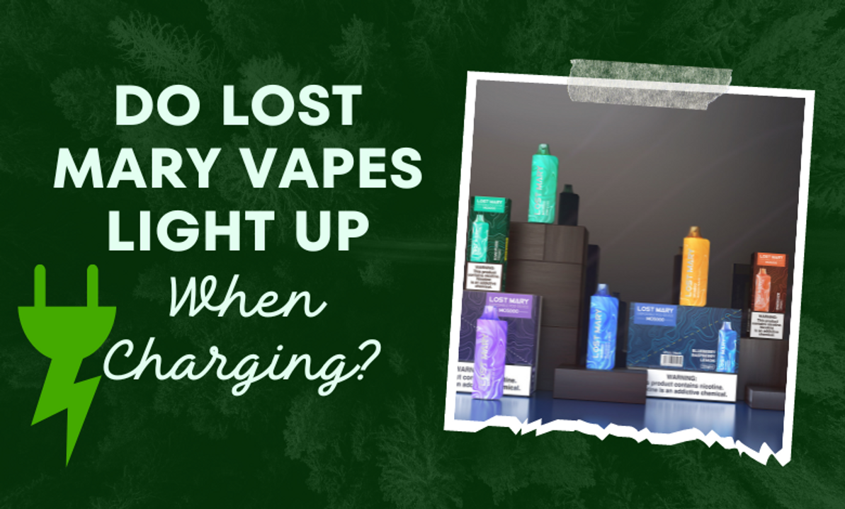 Do Lost Mary Vapes Light Up When Charging?