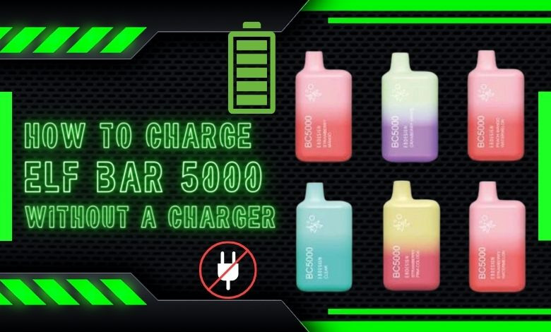 How To Charge Elf Bar 5000 Without A Charger Vape More Inc
