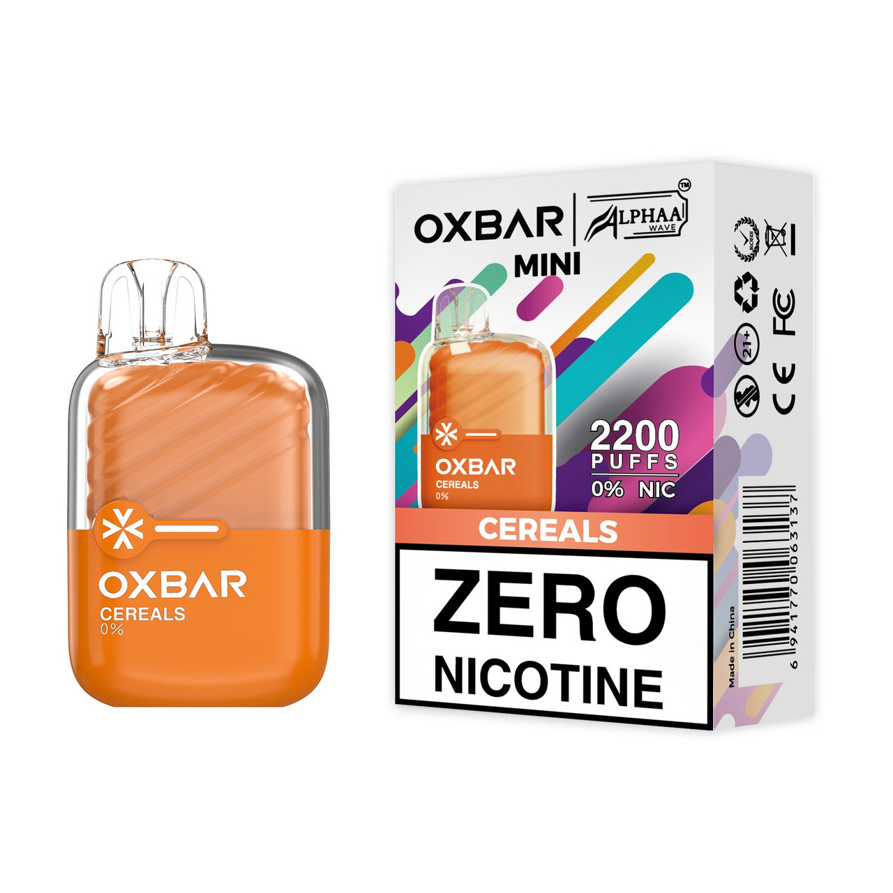 OXBAR MINI 2200 Disposable 0% NICOTINE FREE OXBAR MINI 2200 Disposable 0% NICOTINE FREE