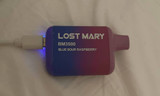 Lost Mary Vapes light up when charged