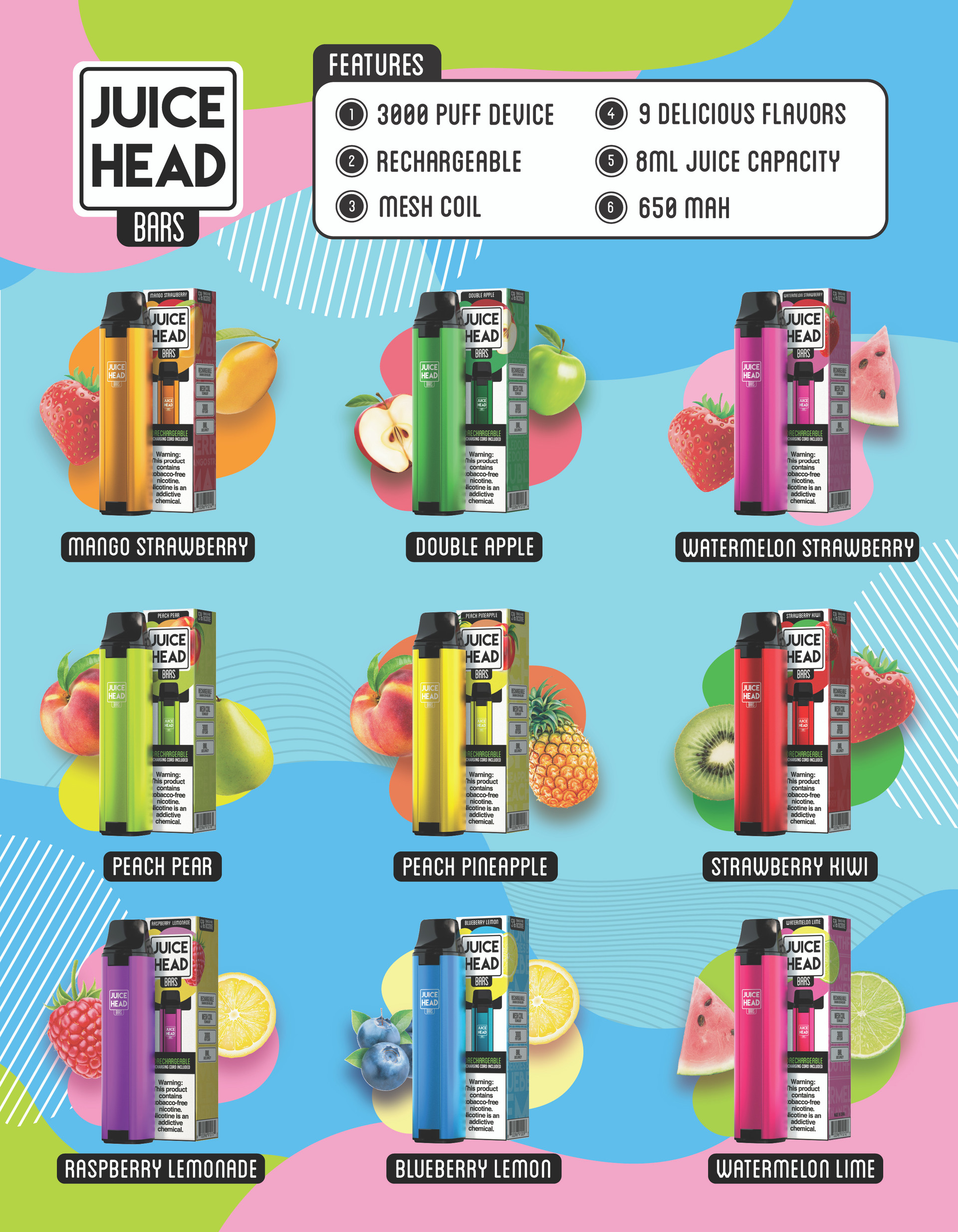 Where To Buy Juice Head Pouches Juice Head ZTN Pouches - Vape More Inc