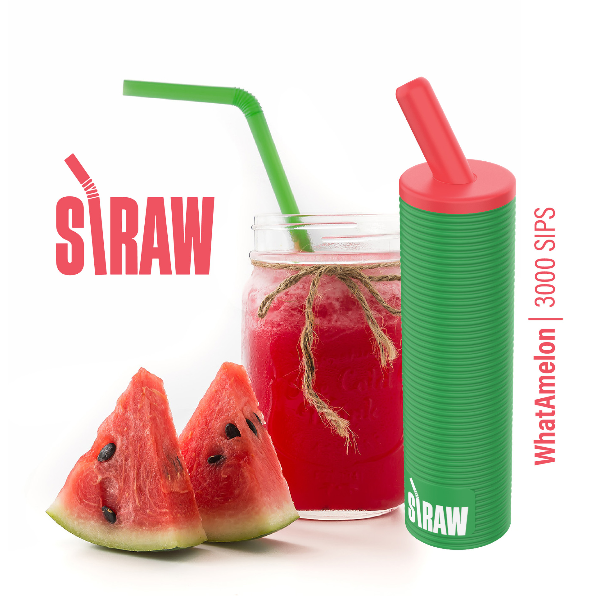 Buy Straw Disposable Vape Online 3000 Puffs VapeMoreInc
