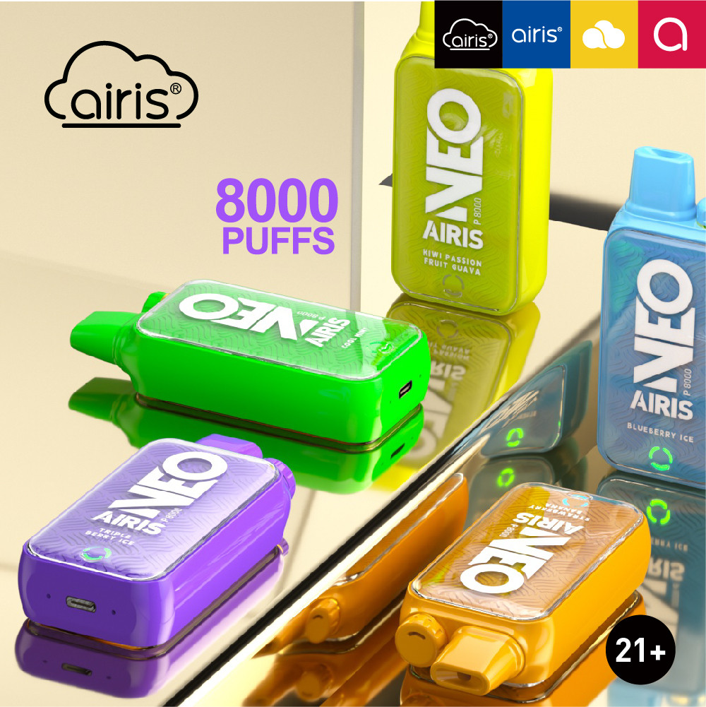 Airis NEO P8000 Disposable Vape 8000 Puffs VapeMoreInc