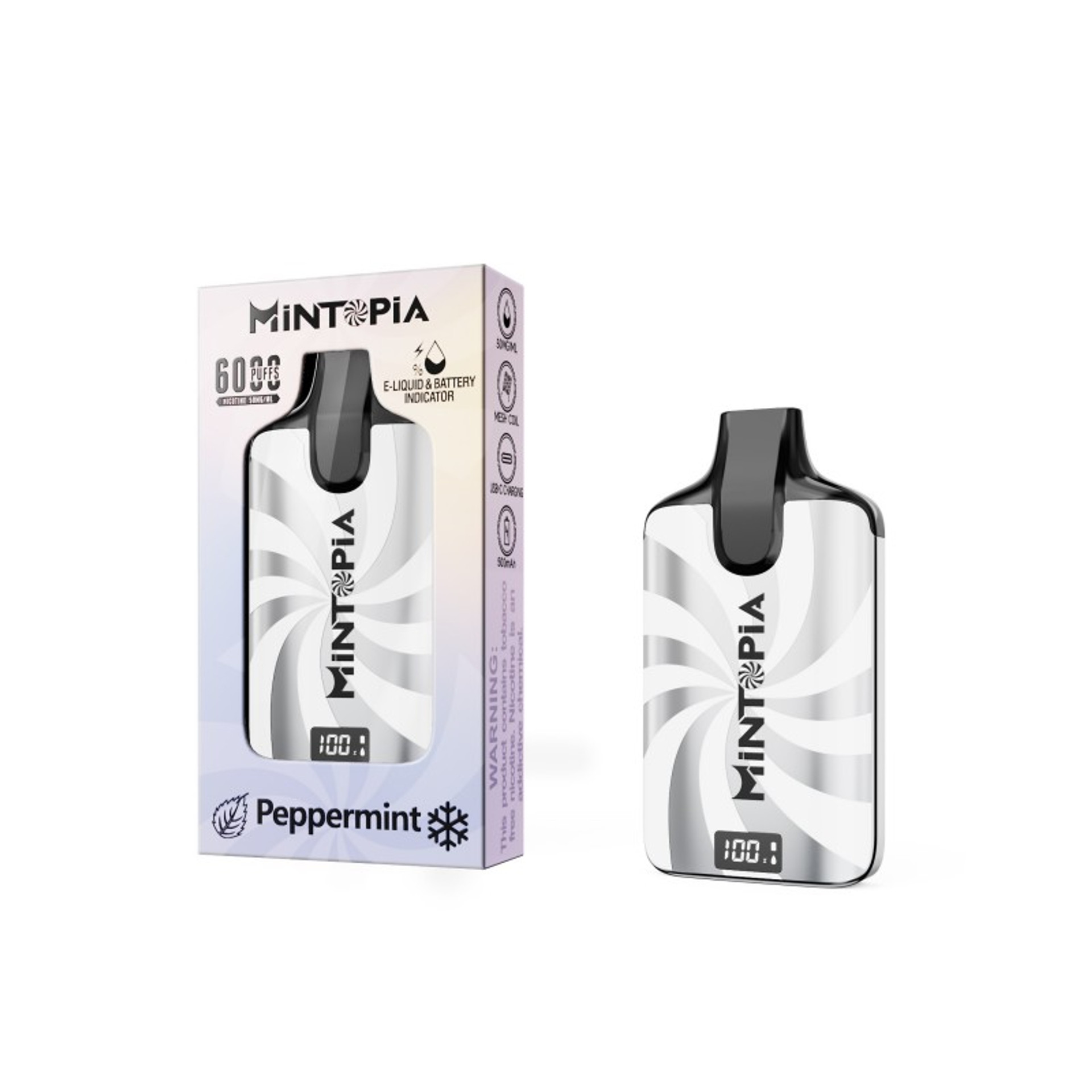 MiNTOPiA 6000 Disposable Vape 5% - 6000 Puffs | Vape More Inc