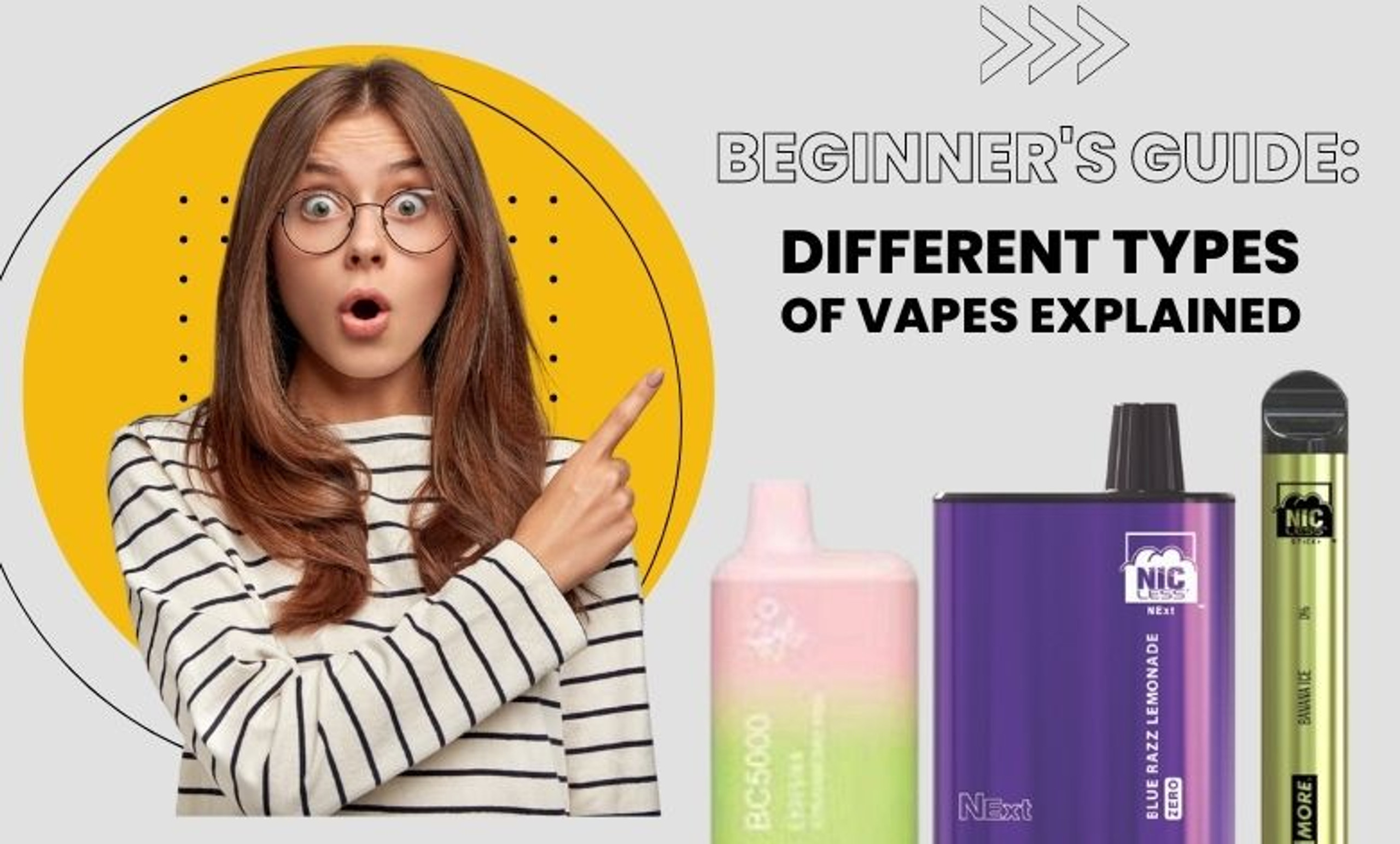 A Beginners Guide Different Types Of Vapes Explained Vape More Inc