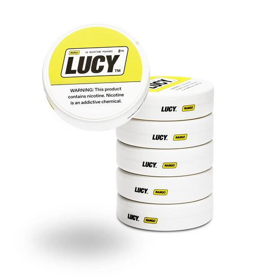 LUCY Nicotine Pouches 4MG - 5 Pack