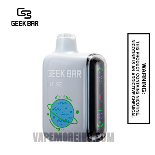 Miami Mint Geek Bar Pulse Disposable Vape 15000 Puffs