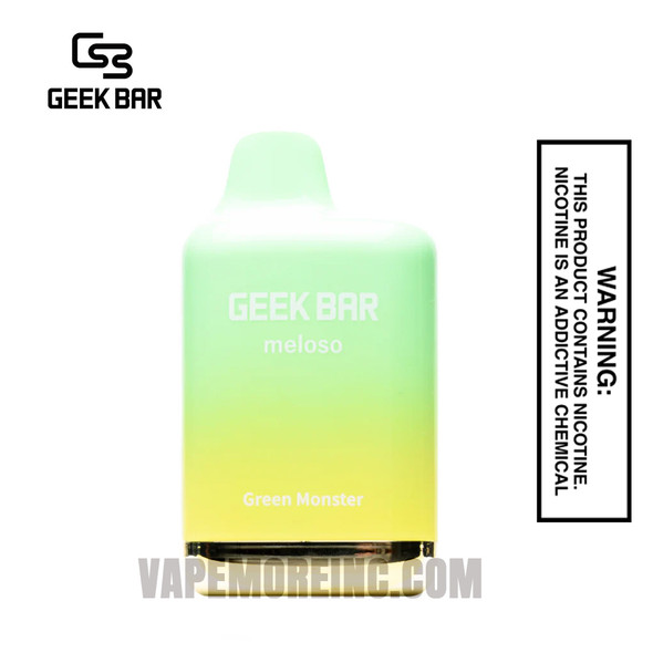 Green Monster Geek Bar Meloso MAX 9000 Disposable Vape Green Monster Geek Bar Meloso MAX 9000 Disposable Vape