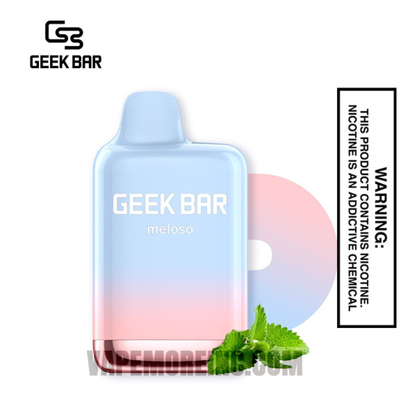 Clear Geek Bar Meloso MAX 9000 Disposable Vape Clear Geek Bar Meloso MAX 9000 Disposable Vape