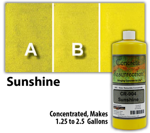 WRC (Water Reducible Concentrate) Stain - Sunshine 32oz