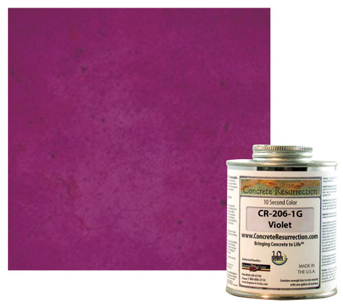 Ten Second Color - Violet (mixes with 1 Gallon of Acetone)