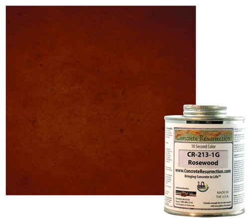 Ten Second Color - Rosewood (mixes with 1 Gallon of Acetone)