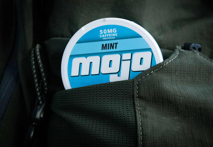 Mint Mojo tin in pocket