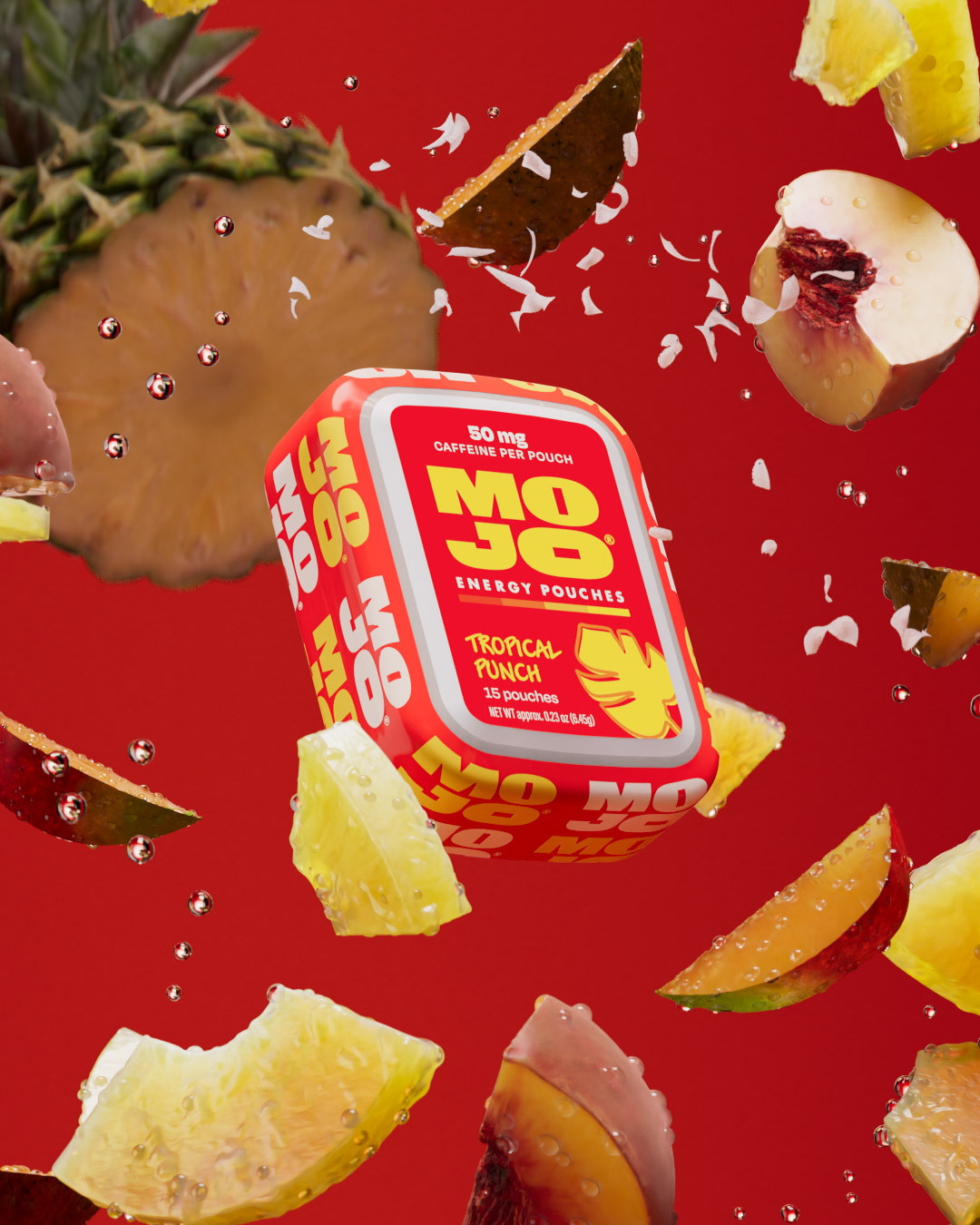 Tropical Punch Mojo Energy Pouches