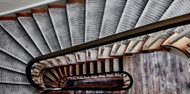 Rainbow Runners for Striking Staircases and Narrow Spaces
