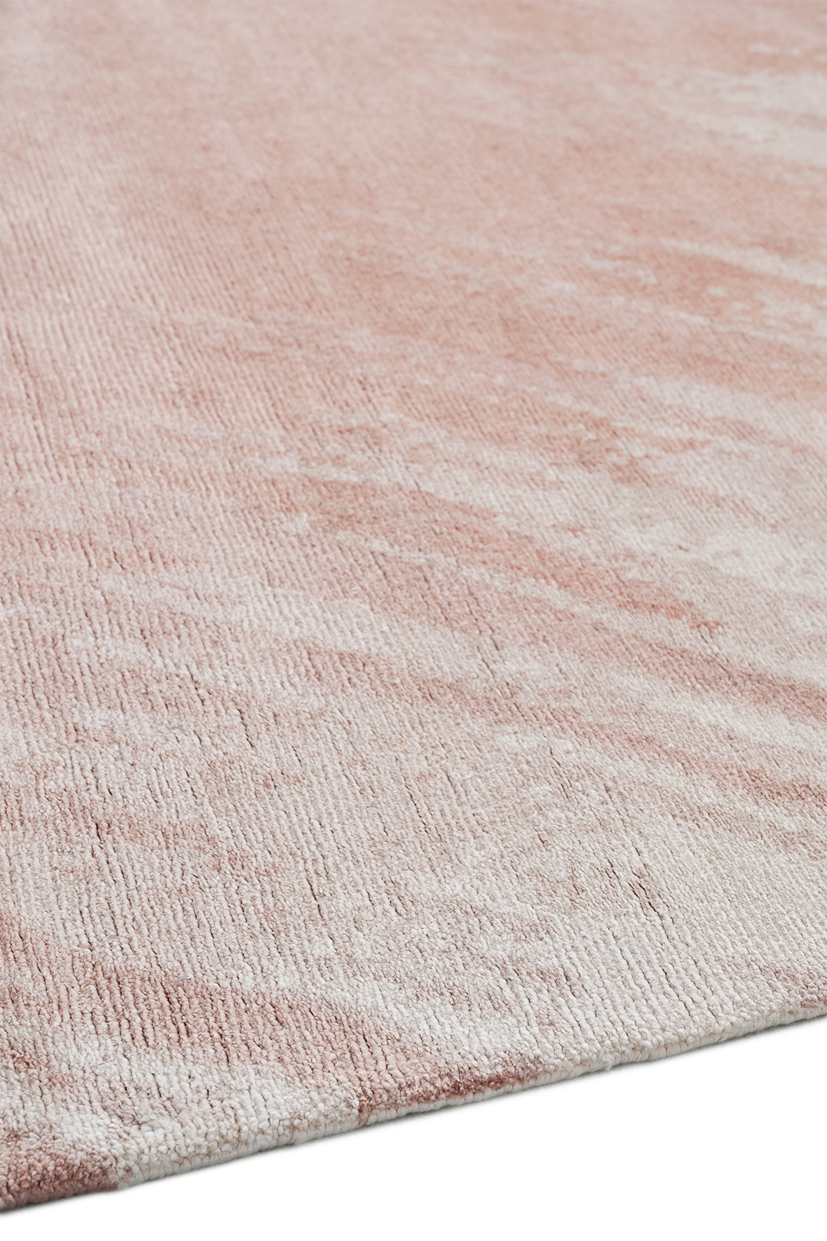 Salmon Color Rug Splash Salmon Handknotted rug by David Rockwell