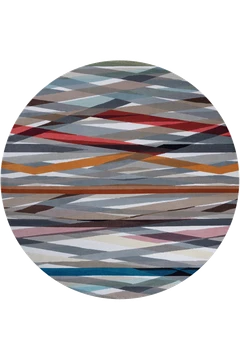 Carnival Round Rug by Paul Smith - flatshot image