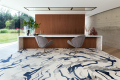 Echo Silver by The Rug Company  - landscape roomset
