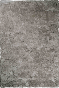 Silver Handloom Cashmere Blend High Pile - flatshot image