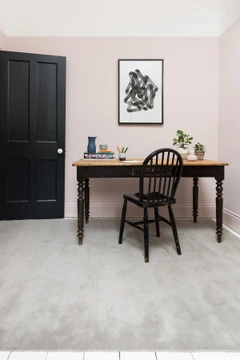Order Grey Plain Wool rug by Farrow & Ball insitu image
