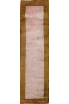 Mohair Border Rose Quartz Runner by The Rug Company