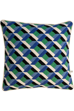 Tilt Green Cushion by  - Flatshot