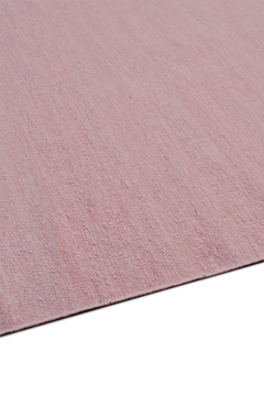 Flatweave Handcarded Wool Stucco - sidepile
