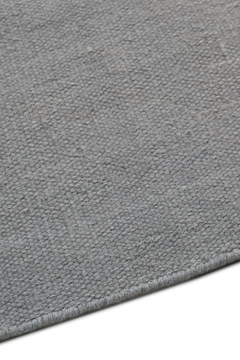 Flatweave Wool Flint - sidepile