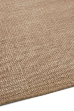 Flatweave Linen Camel - sidepile