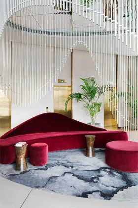 Cove Round by The Rug Company - Roomset
