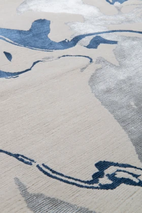 Echo Silver by The Rug Company  - Close-up
