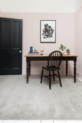 Order Grey Plain Wool rug by Farrow & Ball insitu image