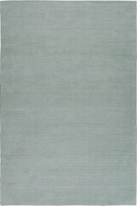 Lots Blue Cut And Loop Stripe rug by Farrow & Ball - Flatshot White