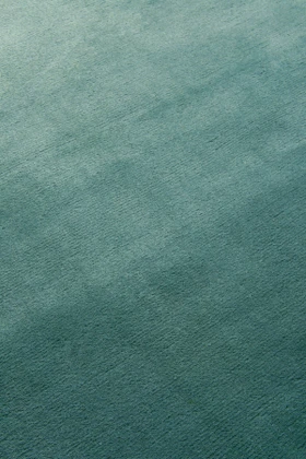Leighton Teal Plain Wool rug by Farrow & Ball closeup image