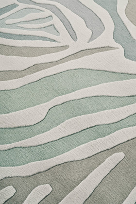 Rêverie Mist Round by The Rug Company - closeup image