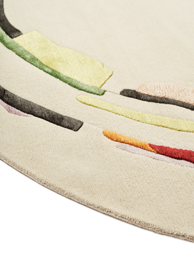 Hélene Round by The Rug Company - sidepile image