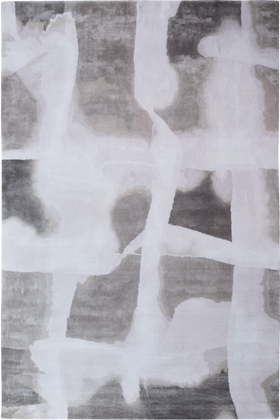 Solu Silver by The Rug Company - flatshot