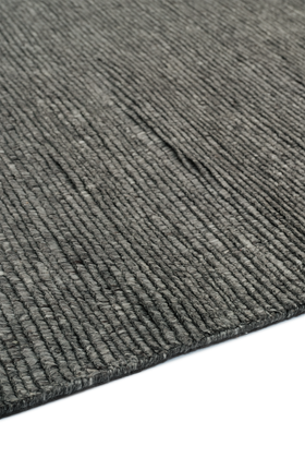 Ridge Charcoal by The Rug Company - sidepile
