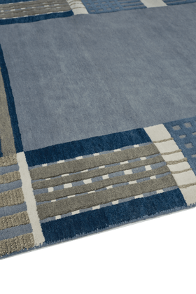 Takt Border Indigo by Paul Smith - sidepile