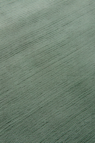 Kent Green Cut And Loop Stripe rug by Farrow & Ball closeup image