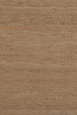 Flatweave Handcarded Wool Camel - flatshot