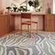 Reverie Mist Round by The Rug Company - roomset