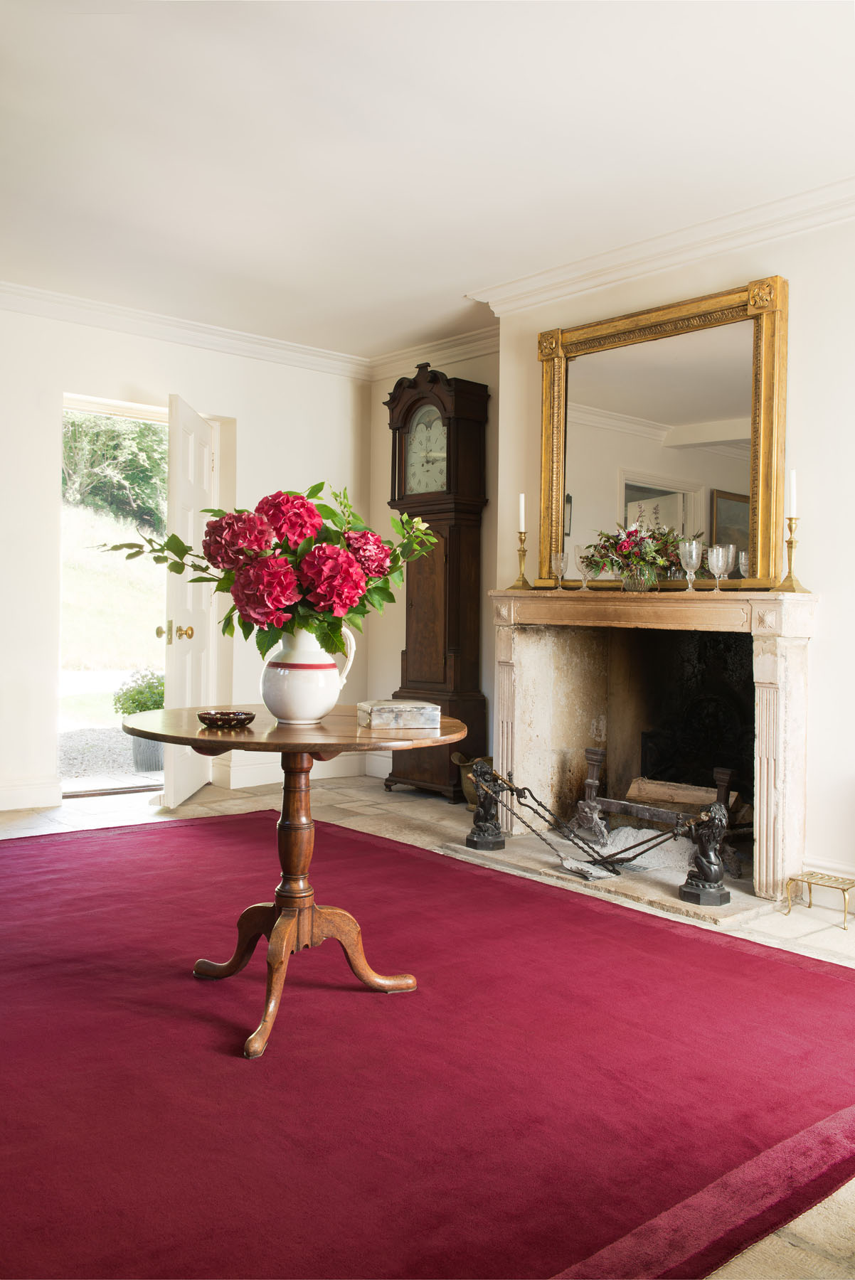 original rug flower vase