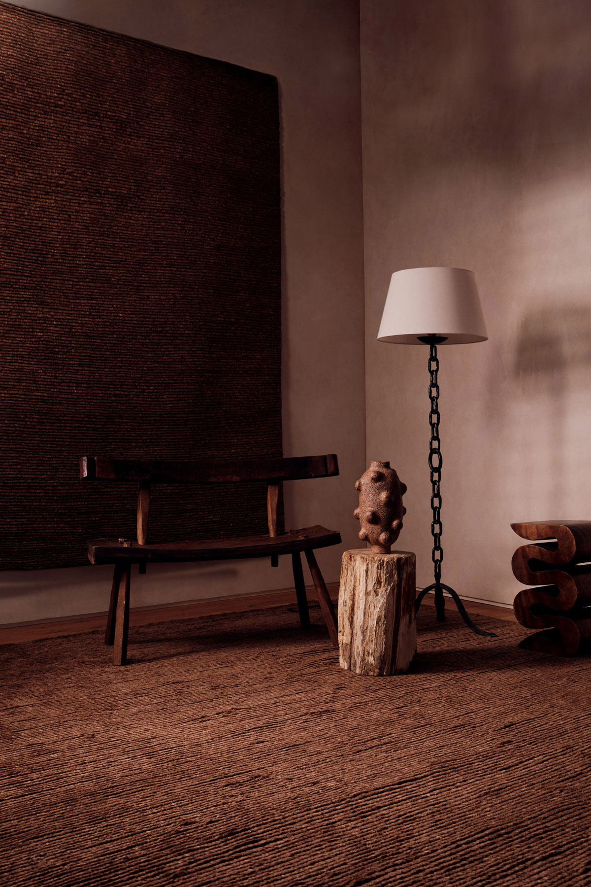 Ridge Rust by The Rug Company - roomset